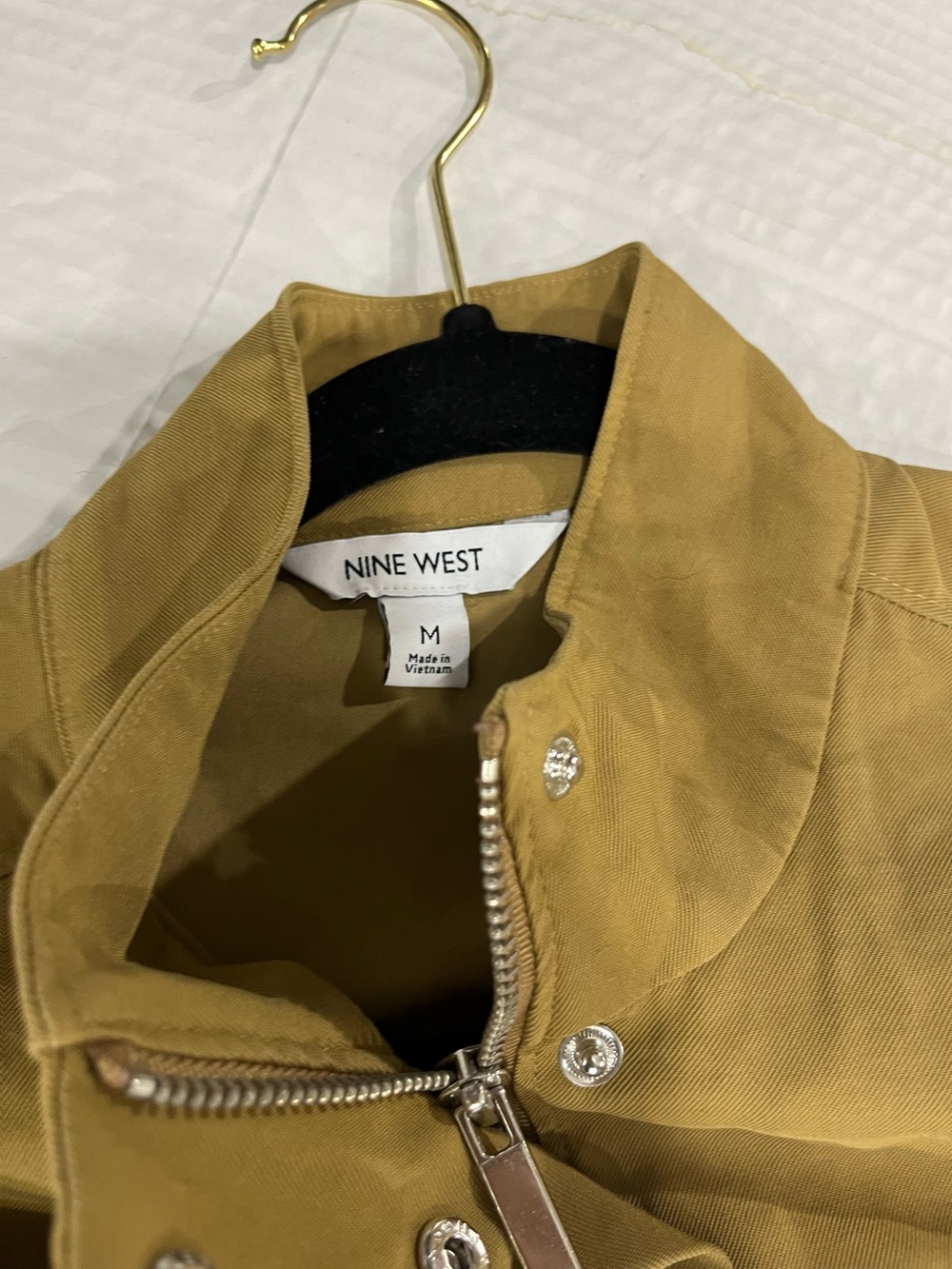 NINE WEST BELTED UTILITY JACKET - Picture 5 of 14